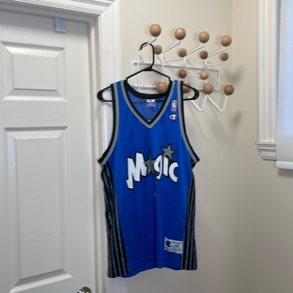 Champion - Vintage 90s Orlando Magic NBA Tracy McGrady - Blue - M size 40
